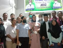 Luangkan Waktu, Bupati Safitri Kunjungi Peserta MTQ Bursel Beri Motivasi