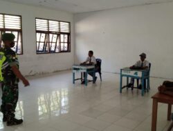 Babinsa Desa Ilwaki, Berikan Wasbang Kepada Siswa SMA