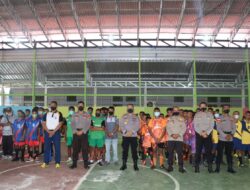 Kapolres MBD, Buka Turnamen Futsal Kapolres Cup U-12 Dan U-15