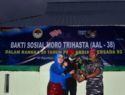 BAKTI SOSIAL MORO TRIHASTA (AAL) 38 DI NEGERI KABAUW PULAU HARUKU DALAM RANGKA 30 TAHUN PENGABDIAN PERSADA 92