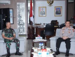 Perkuat Soliditas dan Sinergitas TNI- Polri, Pangdam Terima Silaturahmi Kapolda Maluku