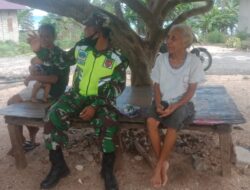 Giat Komsos Yang Dilakukan Babinsa Bersama Warga Binaannya