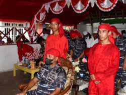 DANLANTAMAL IX TERIMA GELAR ADAT UPU KARIA MAHISA DARI NEGERI KABAUW PULAU HARUKU