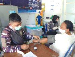 LANTAMAL IX DORONG CAPAIAN VAKSINASI BOOSTER DI WILAYAH AMBON