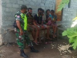 Perkuat Hubungan Silahturahmi, Babinsa-01/Tiakur Giat Komsos Dengan Warga Binaan