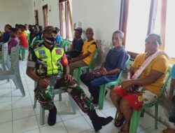 Giat Komsos Sarana Kebersamaan Babinsa, Dengan Warga Binaan