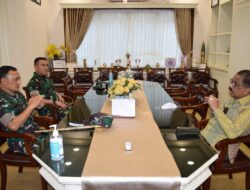 Danrem 151/ Binaiya silaturahim Dengan Walikota