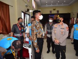 Kapolda Tinjau Seleksi Penerimaan Polri 2022