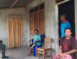 Komsos Dengan Warga Binaannya Babinsa Koramil 1511-01/Tiakur, Edukasi Vaksin Covid-19