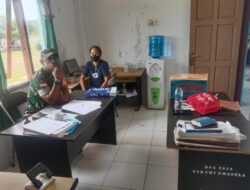 Jalin Kerjasama Babinsa Koramil 1511-02/P.Masel, Komsos Dengan Perangkat Desa