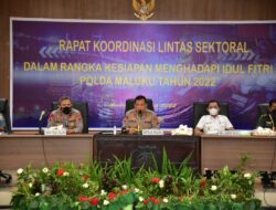 Polda Maluku Gelar Rakor Persiapan Pengamanan Idul Fitri 2022, Ini Penekan Kapolda