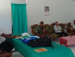 Wujud Sinergitas, Babinsa-02/P.Masela Komsos Dengan Perangkat Desa