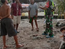 Salah Satu Cara Pembinaan Wilayah, Babinsa Sambangi Warga Binaan