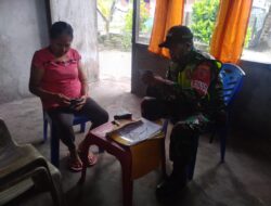 Giat Komsos Babinsa Koramil 03/Tepa, Sambangi Warga Binaan