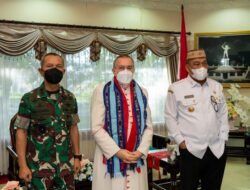 Pangdam Pattimura Sambut Kedatangan Dubes Vatikan di Ambon