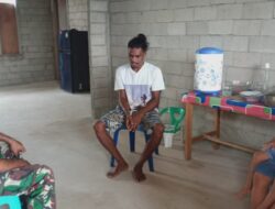 Jaga Hubungan Baik, Babinsa-01/Tiakur, Giat Komsos dengan Warga Binaan