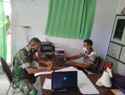 Pererat Sinergitas, Babinsa Komsos Dengan Perangkat Desa