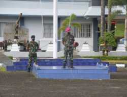 HARI PERTAMA SETELAH LIBUR BERSAMA HARI RAYA IDUL FITRI, LANTAMAL IX AMBON LAKSANAKAN APEL KHUSUS.