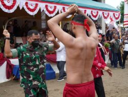 Pesan Kasdam pada Tradisi Pukul Sapu Mamala- Morella: Pahami Sejarah dan Pererat Tali Persaudaraan