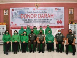 Hadir Membawa Solusi, Kodam Gelar Donor Darah Mutiara Pattimura