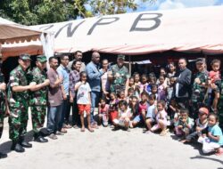 Pangkogabwilhan III Silaturahmi dengan Prajurit TNI dan Pengungsi di Pulau Haruku
