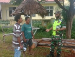 Giat Komsos Sarana Kebersamaan, Babinsa Membangun Keakraban Dengan Warga Binaan