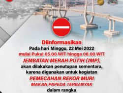 Pemecahan Rekor MURI Papeda Merah Putih Digelar Hari Minggu