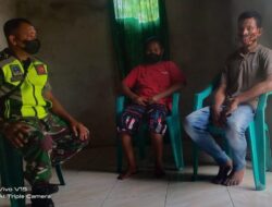 Babinsa Giat Komsos, Ajak Warga Utamakan Keamanan