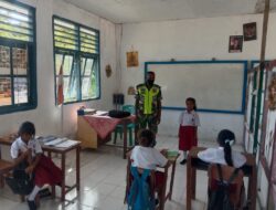 Babinsa Ajarkan Wawasan Kebangsaan, Kepada Siswa SDN Bululora.