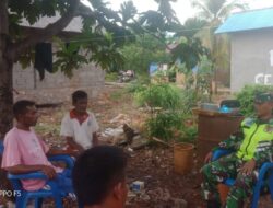 Babinsa Koramil 1511-01/Tiakur, Giat Komsos Bersama Warga Binaan