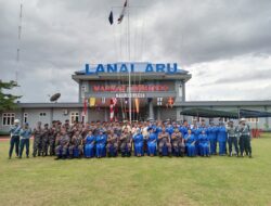 DANLANTAMAL IX DAMPINGI PANGKOARMADA III KUNKER DI LANAL ARU