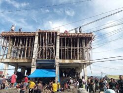 Wujudkan Mutiara Pattimura, Yonif Raider 733/ Masariku Gelar Karya Bakti Bangun Masjid