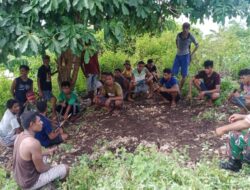 Wujud Kebersamaan, Babinsa Komunikasi Sosial Dengan Masyarakat Binaan