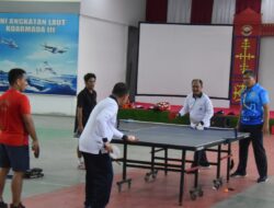 KOMANDAN LANTAMAL IX AMBON PERINTAHKAN PRAJURIT UNTUK SELALU MENINGKATKAN PRESTASI DAN KERJASAMA ANTAR INSTANSI DI KOTA AMBON