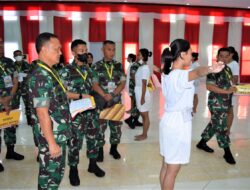Korem 151/Binaiya, Gelar Sidang Parade Calon Taruna Dan Taruni Akmil.