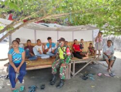 Jelang Pilkades, Babinsa-03/Tepa Giat Komsos Dengan Warga Binaan