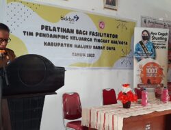 Kadis Lewir, Buka Kegiatan Pelatihan Bagi Fasilitator TPK Yang Di Laksanaka Oleh BKKBN Pemprov