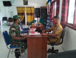 Babinsa Laksanakan Puldata Ter Bersama Perangkat Desa