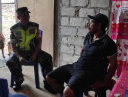 Bentuk Keakraban, Babinsa Giat Komsos Bersama Warga Binaan