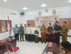 Wabup MBD, Resmi Membuka kegiatan bimbingan manasik haji 1443 Hijriah