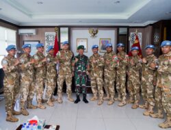 Satgas TNI Konga Cegah Tindakan Genosida di Afrika, Pangdam: Kembali Membawa Hal Positif dan Perubahan