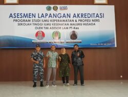 DANLANTAMAL IX AMBON TUGASKAN PERSONELNYA TERLIBAT DALAM AKREDITASI PROGRAM STUDI ILMU KEPERAWATAN, WUJUD KEPEDULIAN DALAM DUNIA PENDIDIKAN