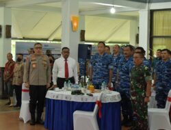 DANLANTAMAL IX HADIR, PERINGATAN HARI BAKTI TNI AU KE 75 DI AMBON