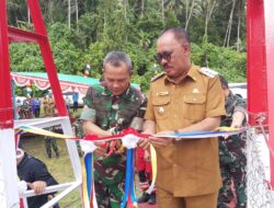 Pangdam Pattimura : Jembatan Gantung Togola Wayoli Meningkatkan Konektivitas Wilayah, Mensejahterakan Masyarakat.
