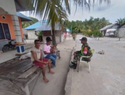 Terus Jaga Hubungan Baik, Babinsa-03/Tepa Giat Komsos Dengan Warga Binaan