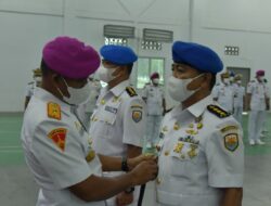 Komandan lantamal IX Pimpin Sertijab Tiga Jabatan Strategis Lantamal IX Ambon.