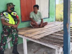 Jalin Hubungan Baik, Babinsa Koramil-02/P.Masela Lakukan Komsos Bersama Warga Binaan