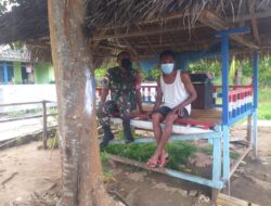 Giat Komsos Bersama Warga Binaan, Terus Dilaksanakan Babinsa Koramil 1511-02/Masela