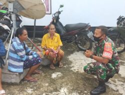 DENGAN KOMSOS, BABINSA JALIN SILATURAHMI DENGAN WARGA BINAAN