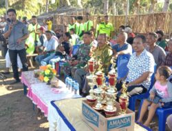 Babinsa Desa Nomaha, Hadiri Penutupan Lombah Turnamen Futsal